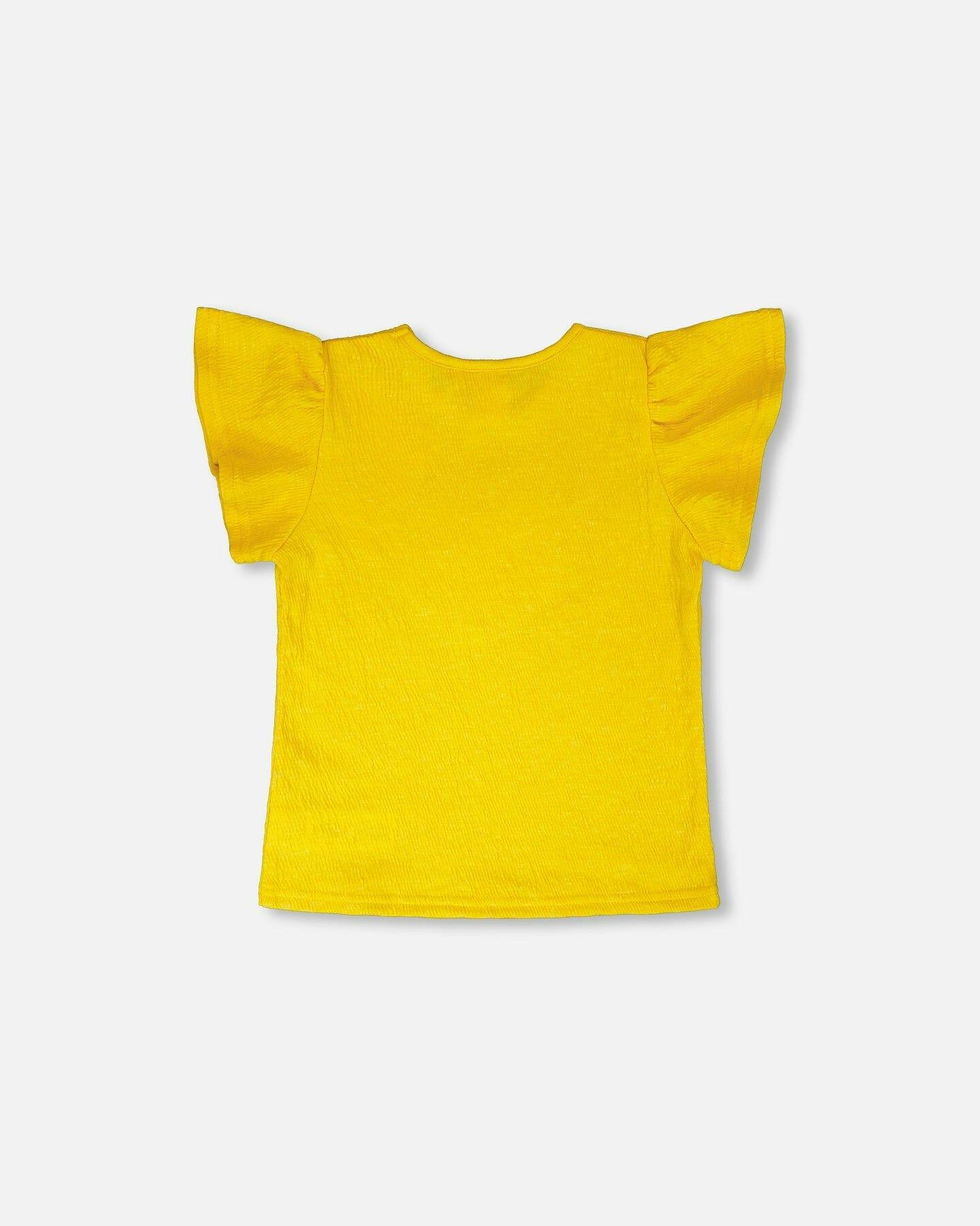 Crinkle Jersey Top
