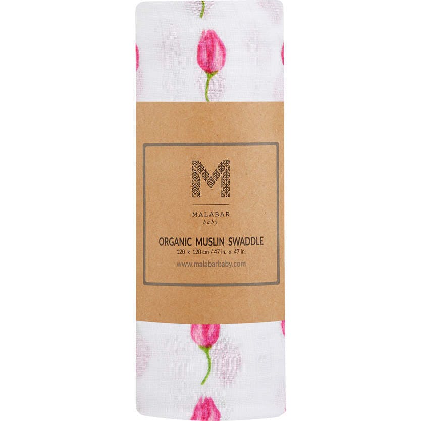 Organic Cotton Muslin Swaddle