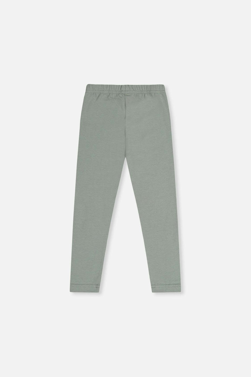 Organic Cotton Leggings Sage Green
