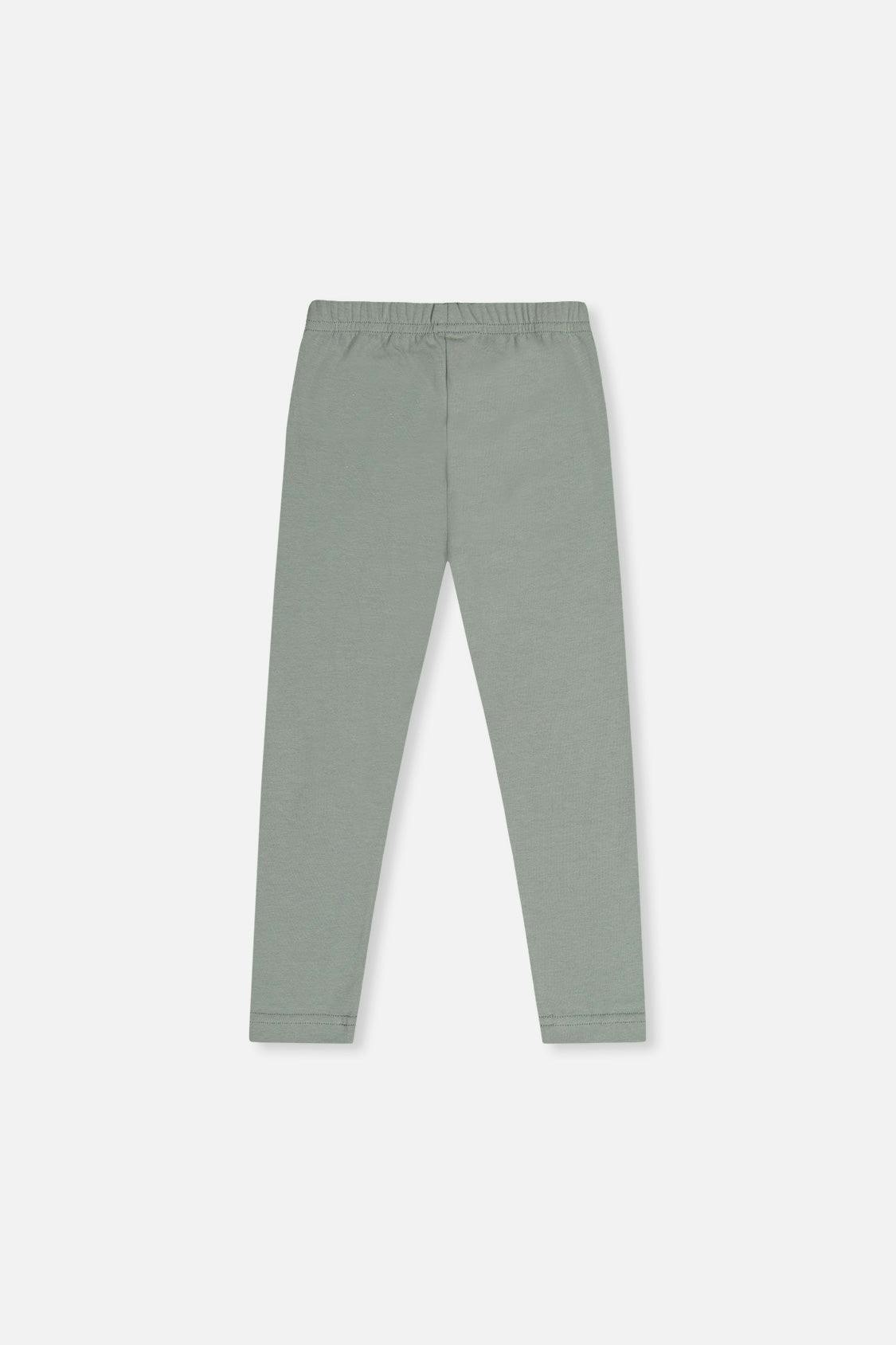 Organic Cotton Leggings Sage Green