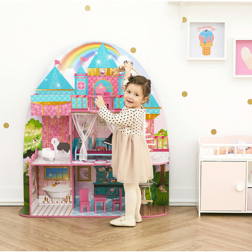 Olivia's Little World by Teamson Kids - Princess Castle 12" Doll House