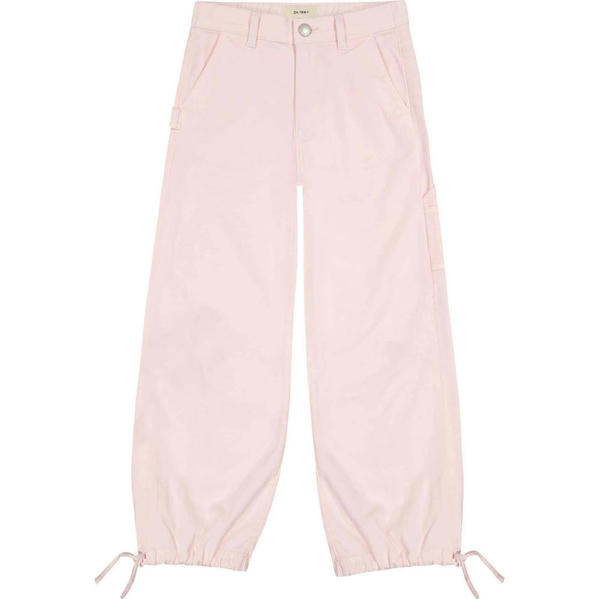 Lily Wide Leg Jeans | Primrose Pink