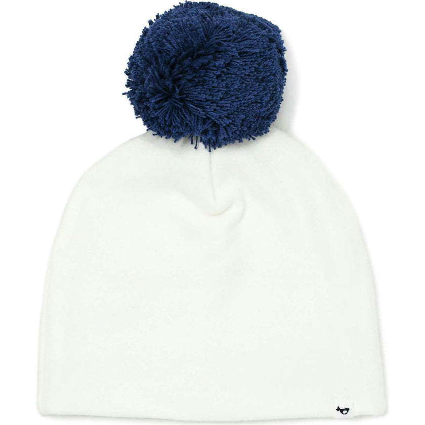 Denim Pom Hat
