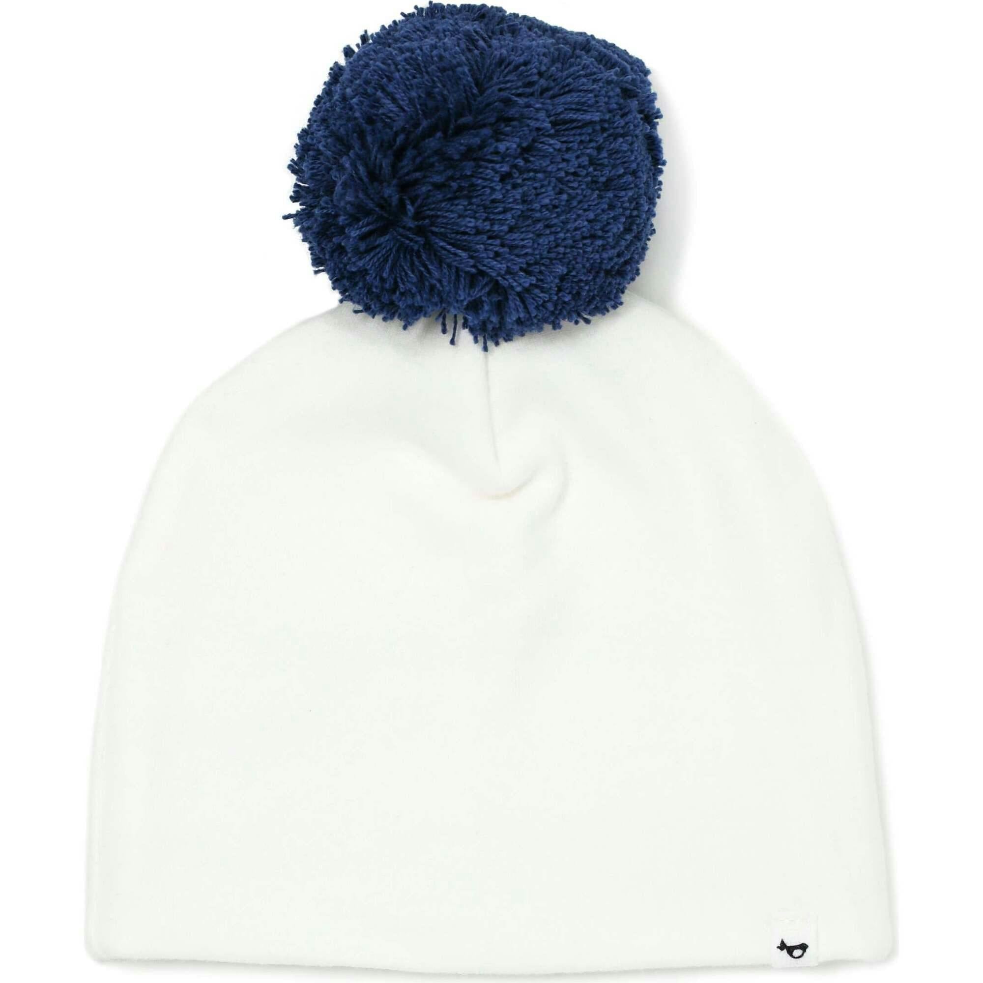 Denim Pom Hat