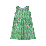 UPF 50+ Dahlia Sleeveless Tee Dress w/ Pockets