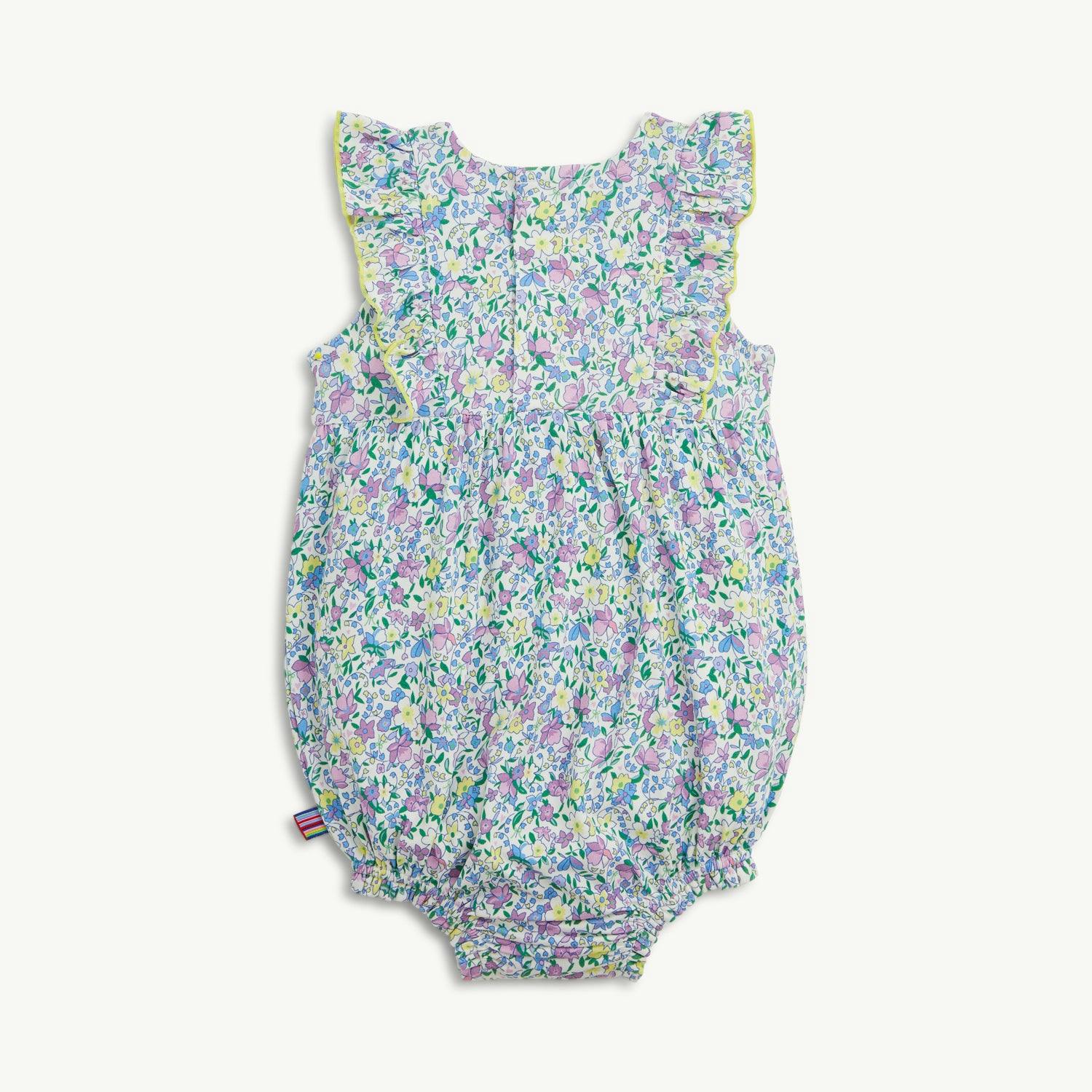 Magnetic Ruffle Bubble Romper