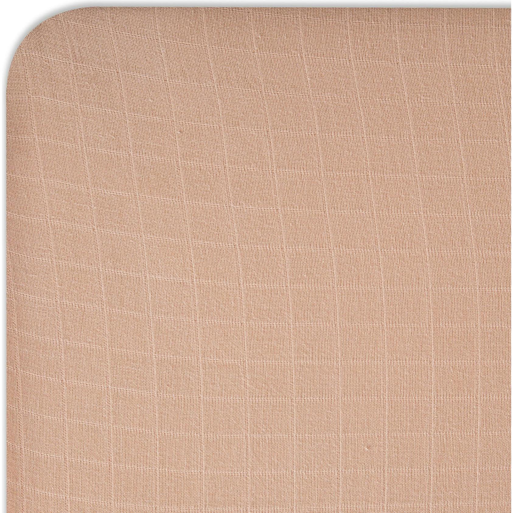 Muslin Fitted Crib Sheet (Copper)
