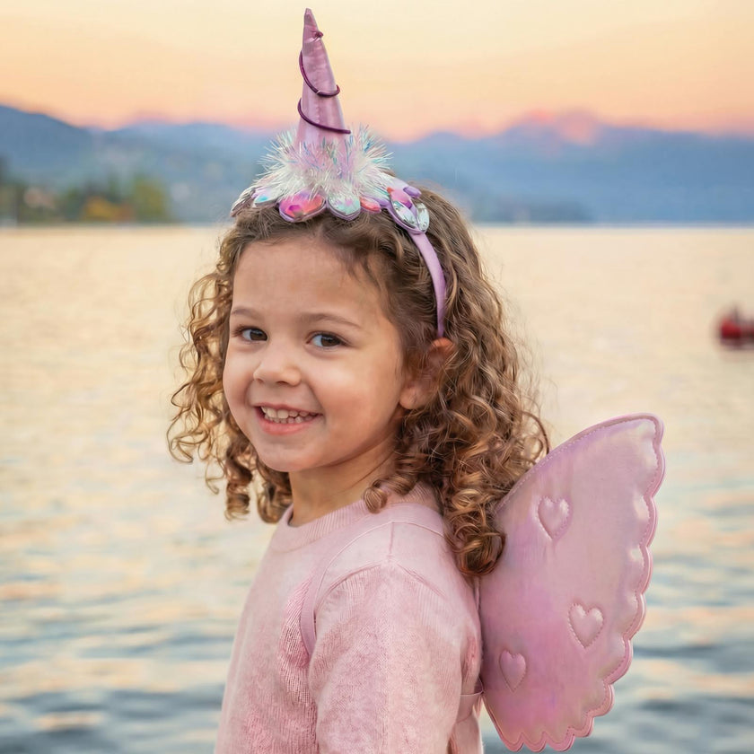 Moonbeam Alicorn Headband with Wings