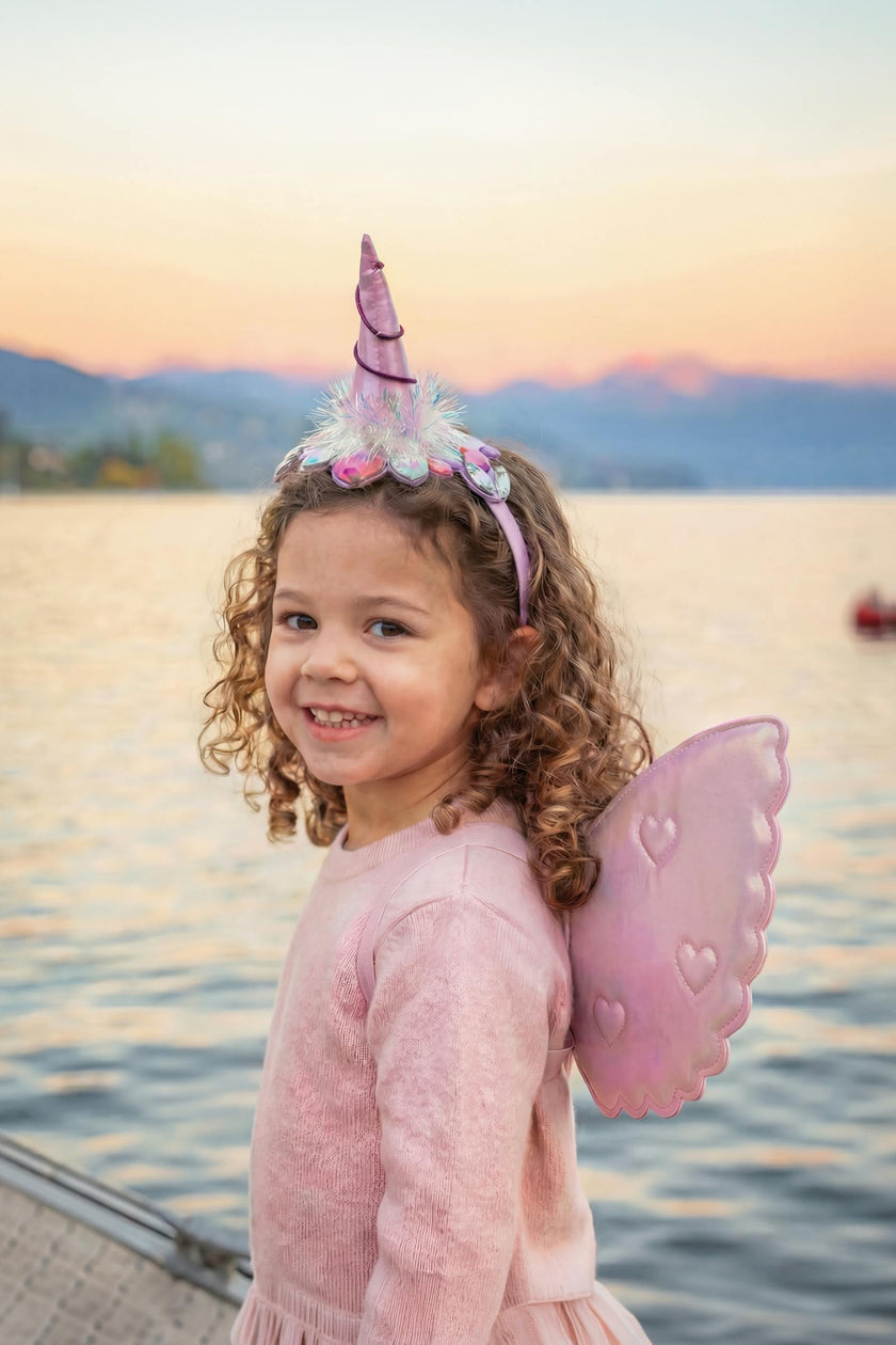Moonbeam Alicorn Headband with Wings