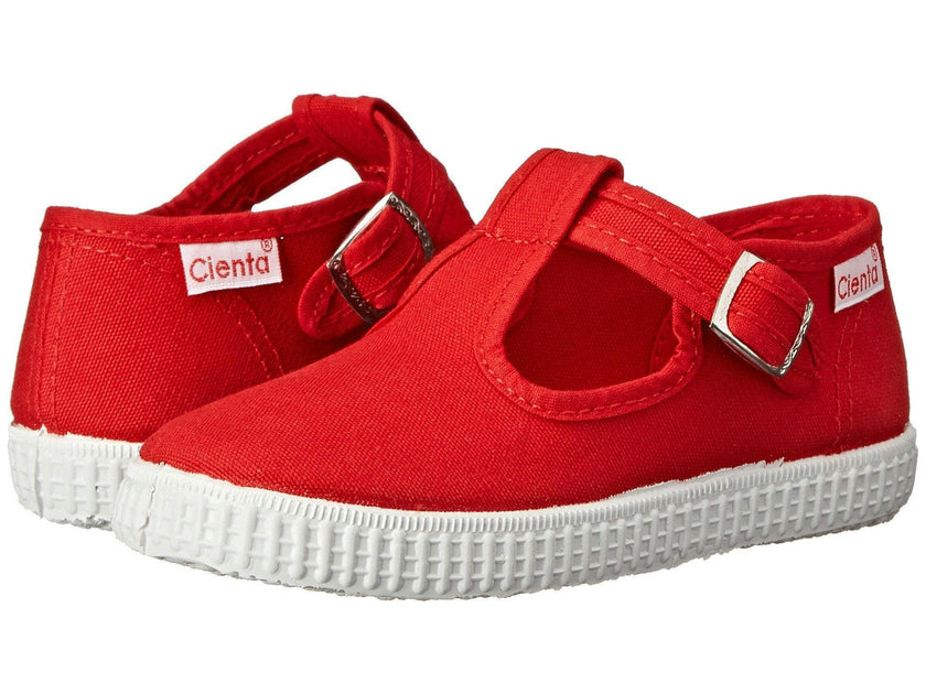Cienta 51000.02 Red T- Strap