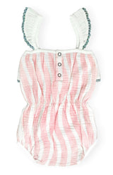 Pink Surf Willa Bubble Romper