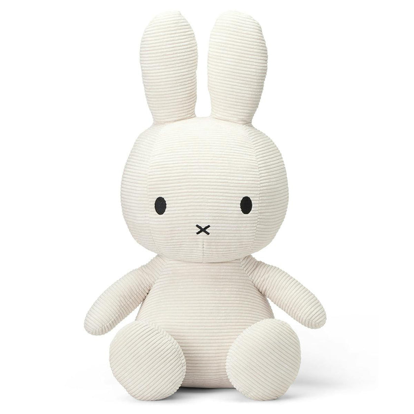 Plush Miffy Corduroy Offwhite 27.5"