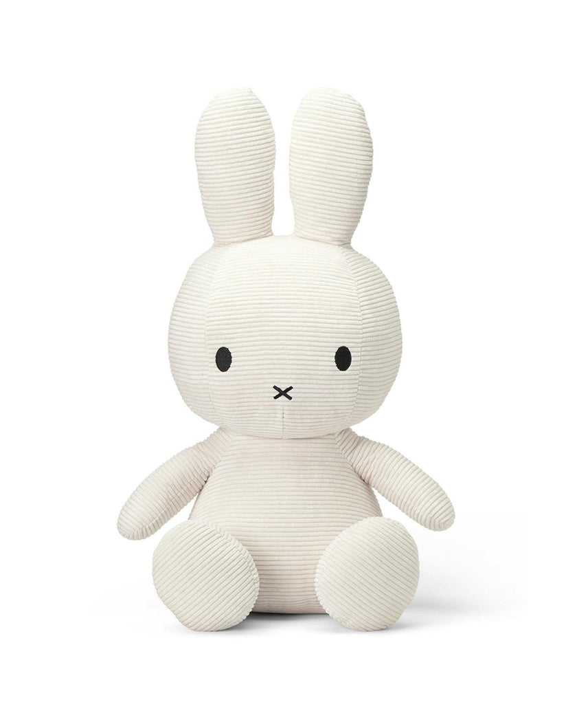 Plush Miffy Corduroy Offwhite 27.5"