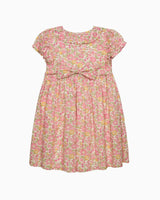 Peach Sparkle Betsy Smocked Dress