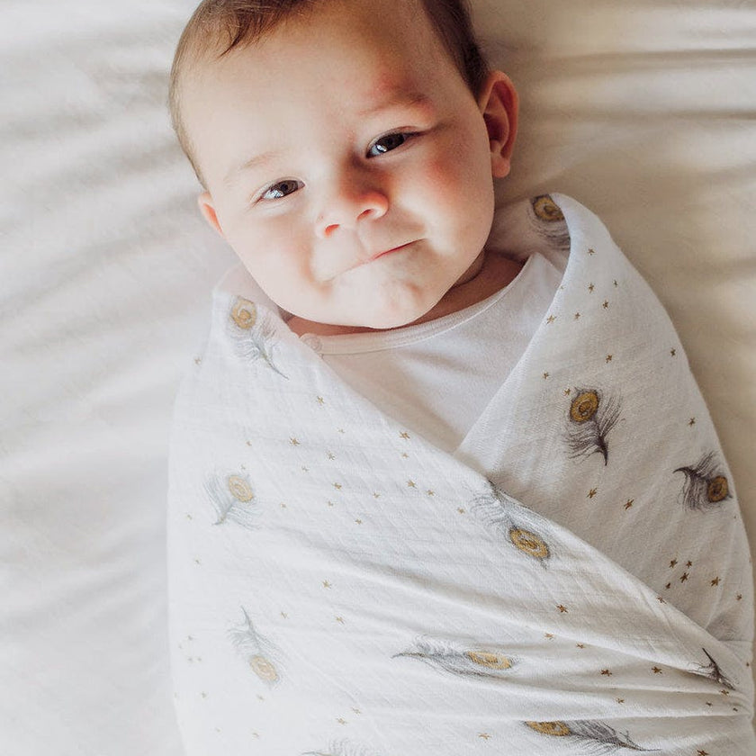 Organic Muslin Swaddle Gift Set