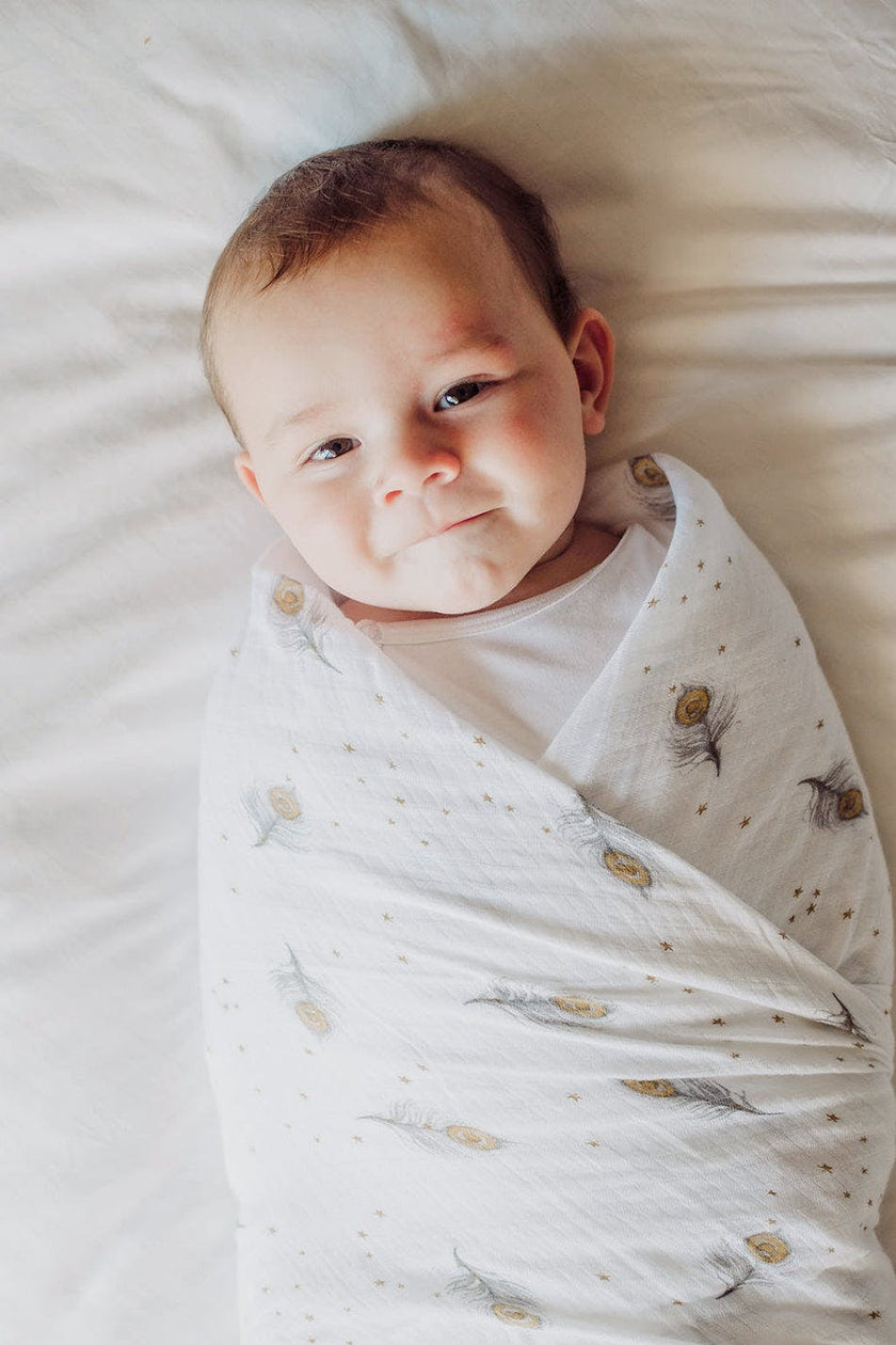 Organic Muslin Swaddle Gift Set