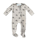 Boys Footie Romper in Hedgehog