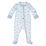 Sharks Zip Baby Onesie