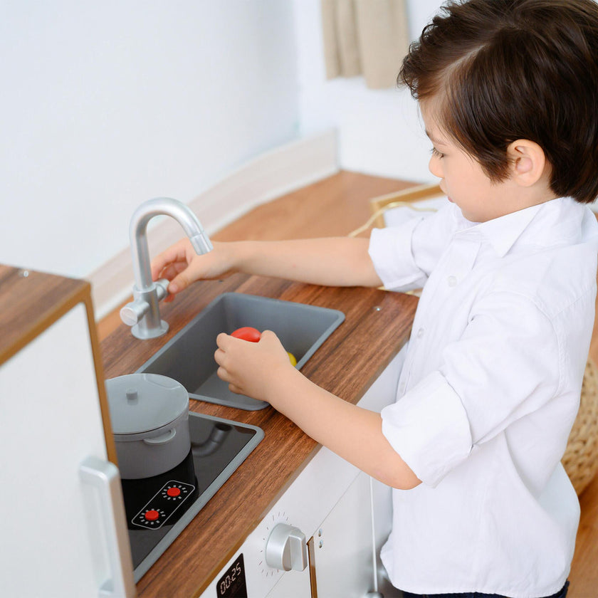 Little Chef Palm Springs Classic Kids Play Kitchen With Accessories