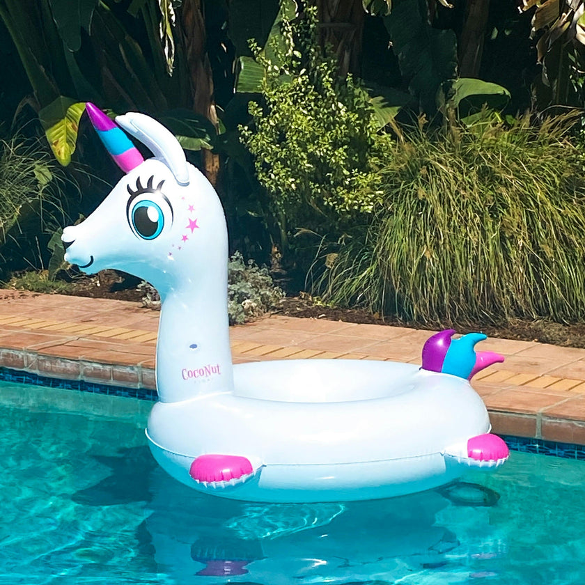Rainbow Llamacorn Pool Float