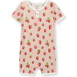 Strawberry Organic Cotton Shortall