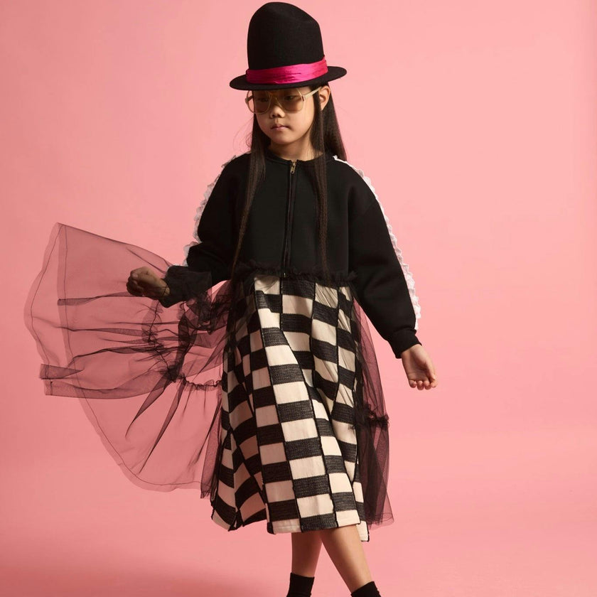 Neoprene Tulle Jacket