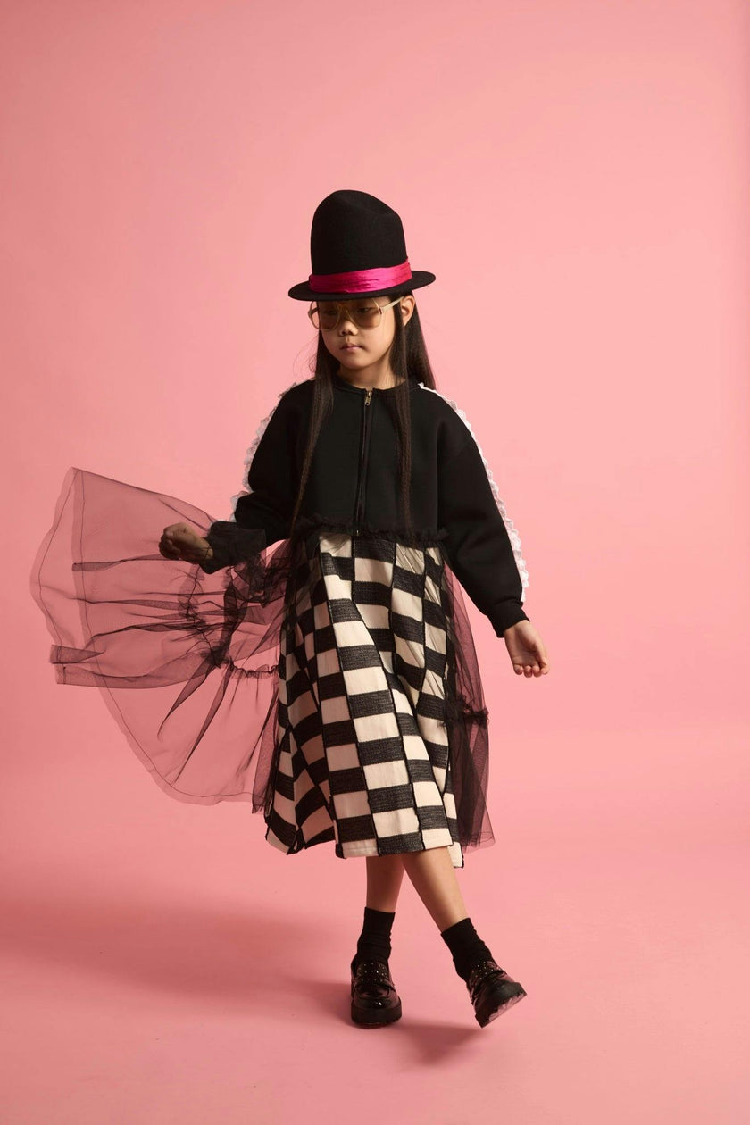Neoprene Tulle Jacket