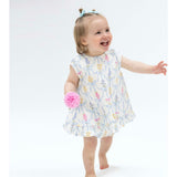 Ribbon Bouquets - Ruffle Back Top and Bloomer