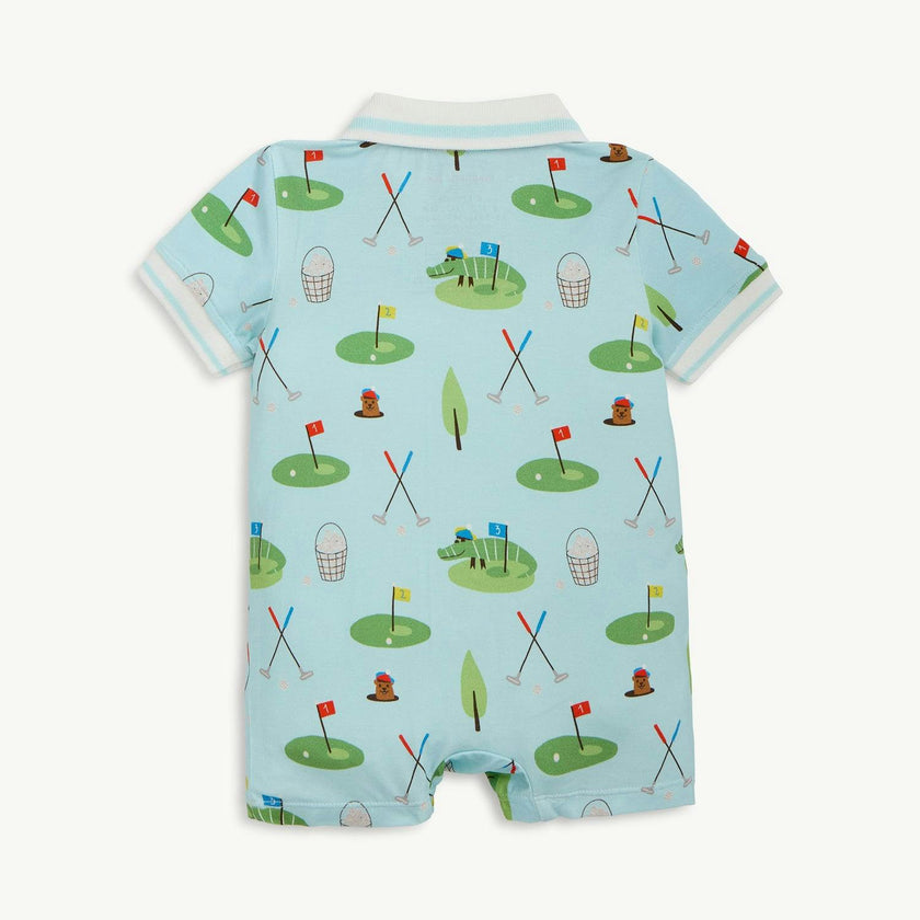 Magnetic Polo Romper