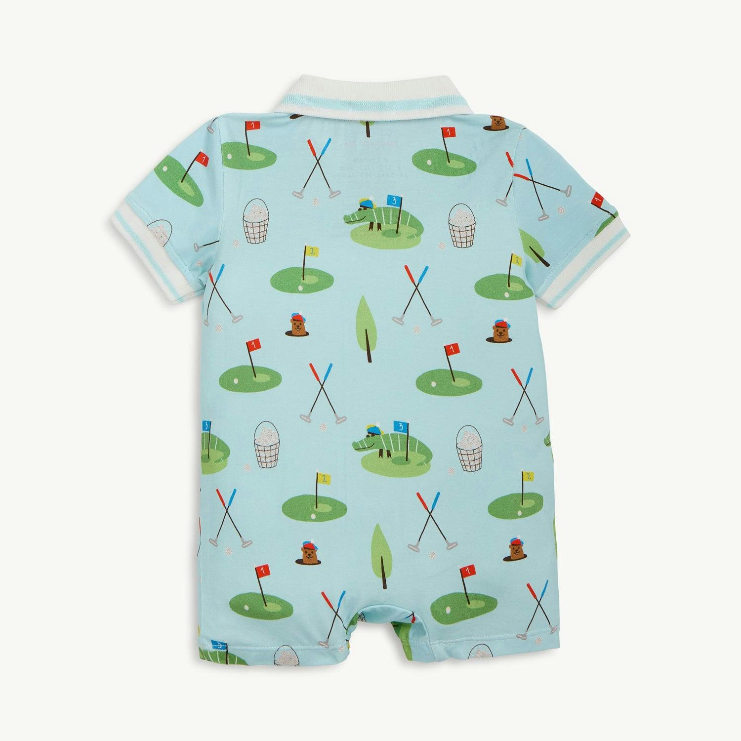 Magnetic Polo Romper