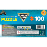 Monster Jam: Lunch Bag & 100pc Puzzle - Classroom Crusher