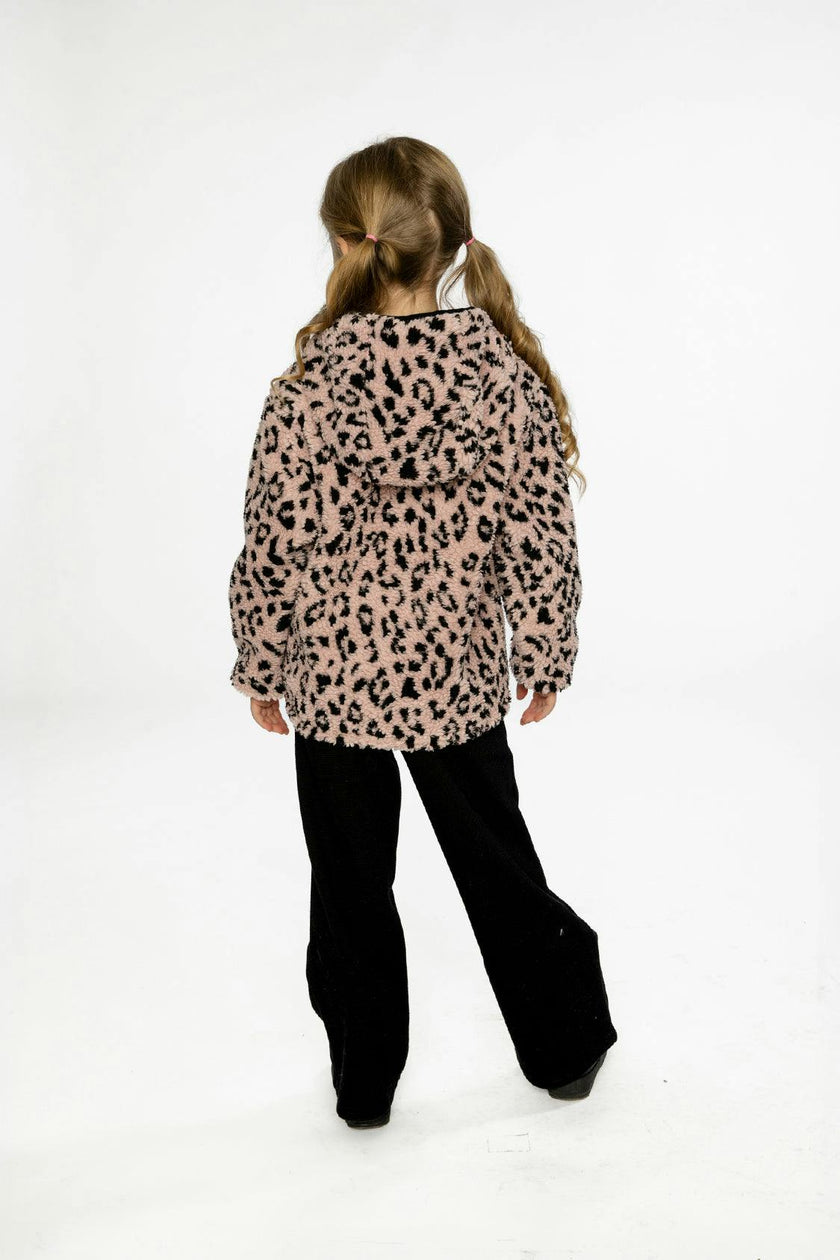 Reversible Mid-Season Jacket Pink And Black