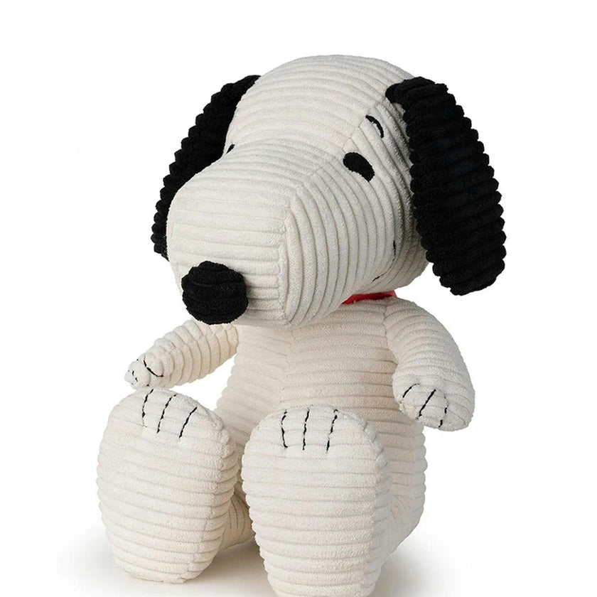 Plush Peanuts Snoopy Corduroy Cream 11"