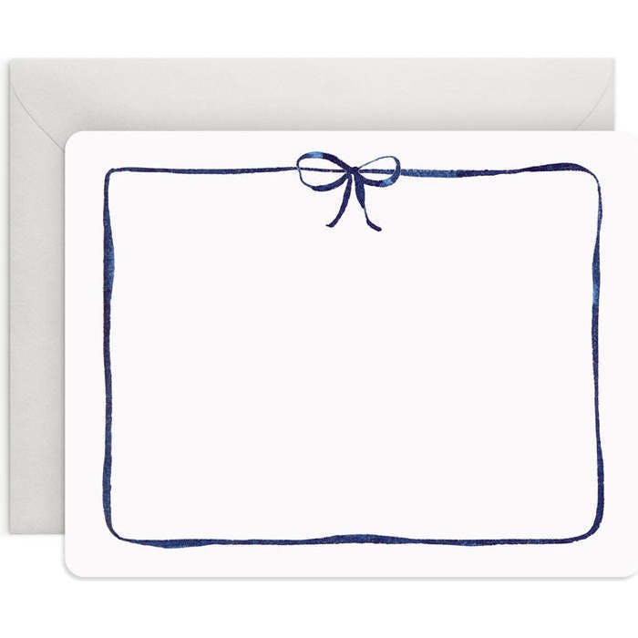 Set of 8 Flat Notecards