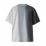 Black to White Gradient T‑Shirt