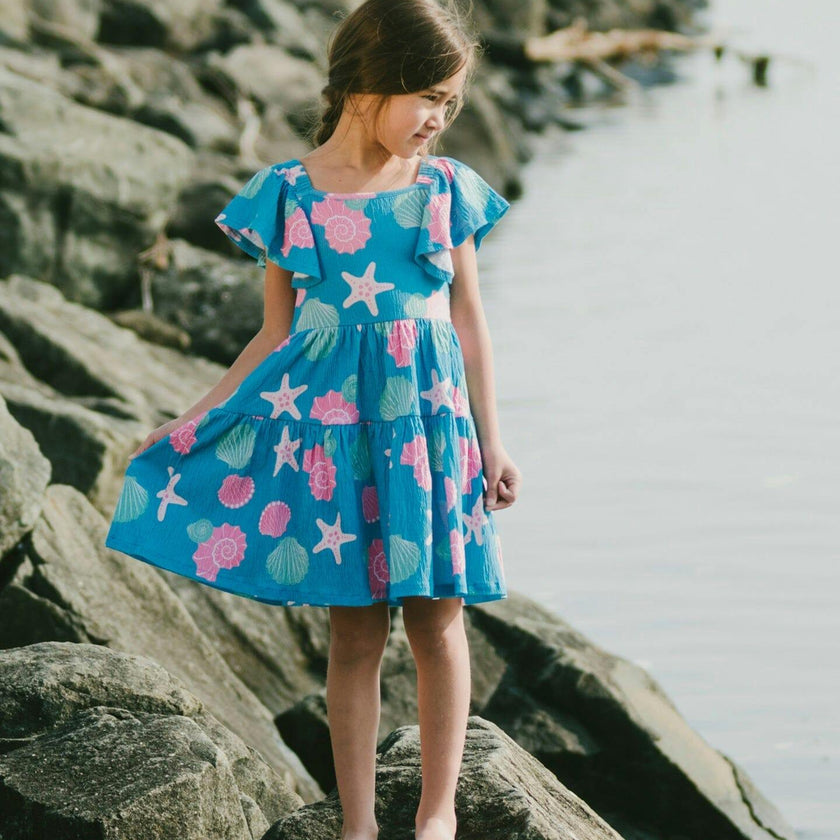 Crinkle Jersey Dress