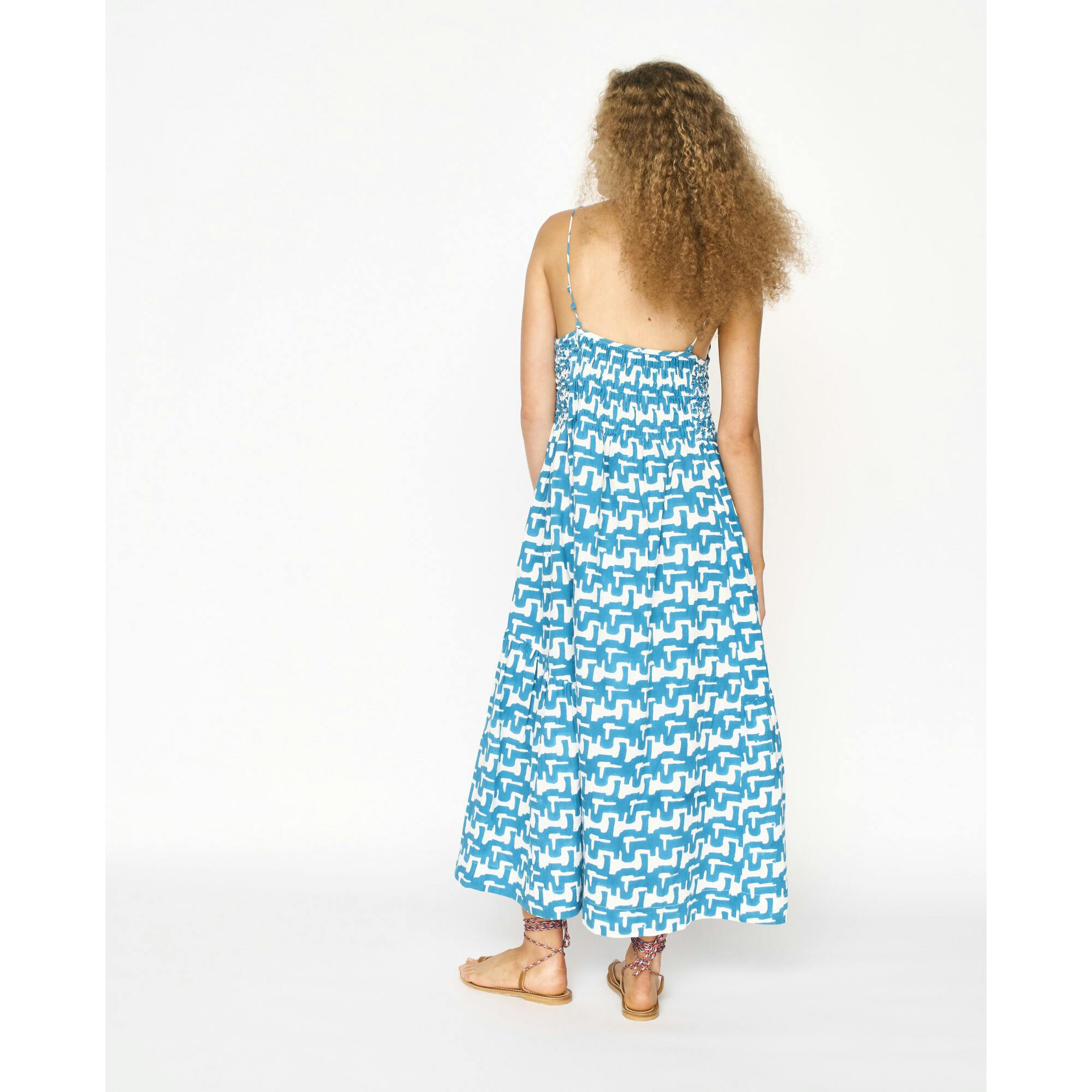 Janeiro Dress, Blue