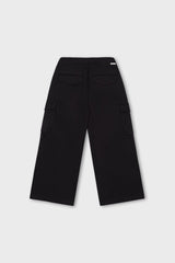Organic Cotton Wide Leg Cargo Pant