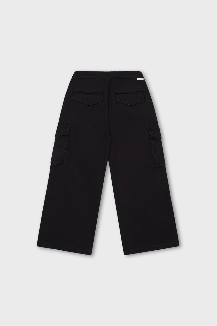 Organic Cotton Wide Leg Cargo Pant