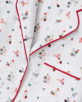 Women's Pima Pajama Set in Woof de Noël