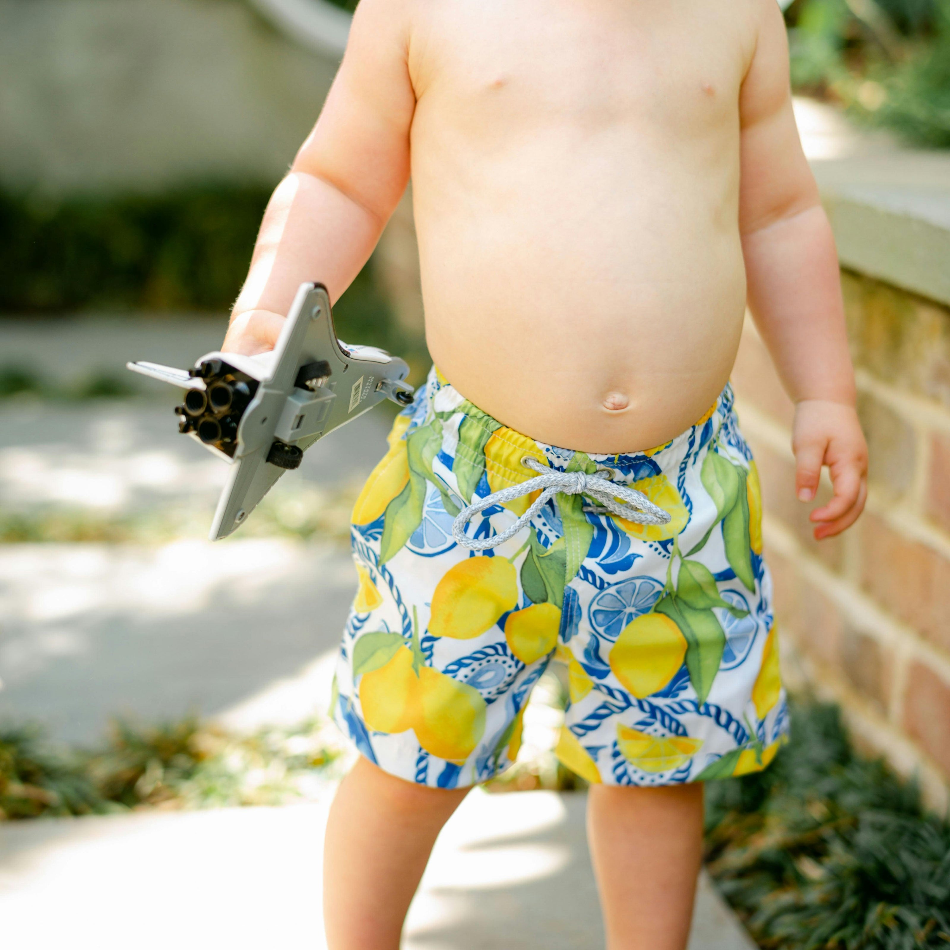 The Lemonade Stand - Boys Swim Trunks UPF 50+