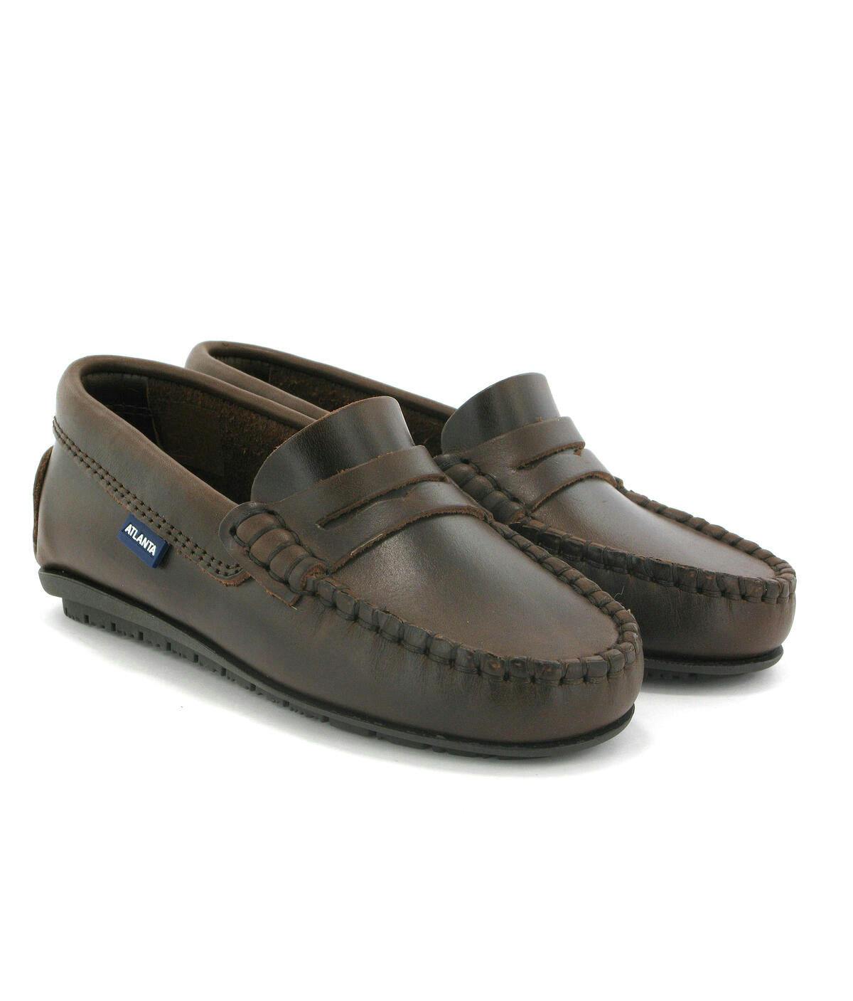 032 Walkers - dark brown pull up
