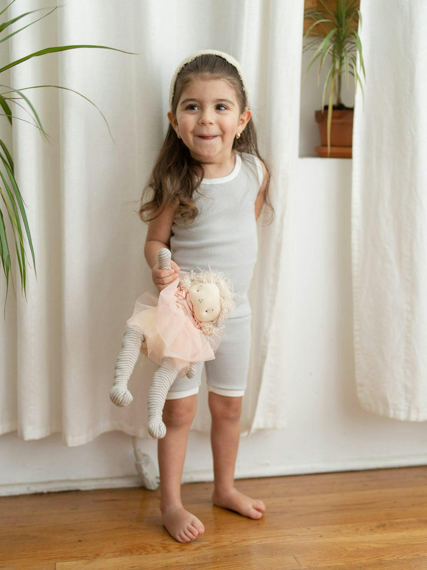 Waffle Knit Tank Set