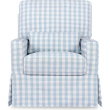 Crawford Pillowback Comfort Swivel Glider