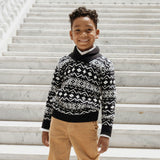 Organic Shawl Collar Sweater