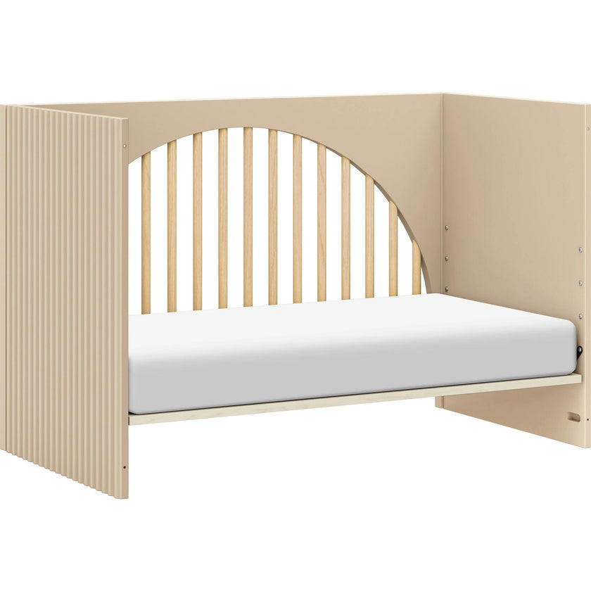 Moab 3-in-1 Convertible Crib in Taupe / Ash