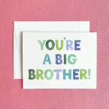 You're a Big Brother Greeting Card