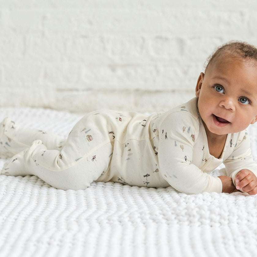 Peyton Zipper Sleeper Starlight / Pine