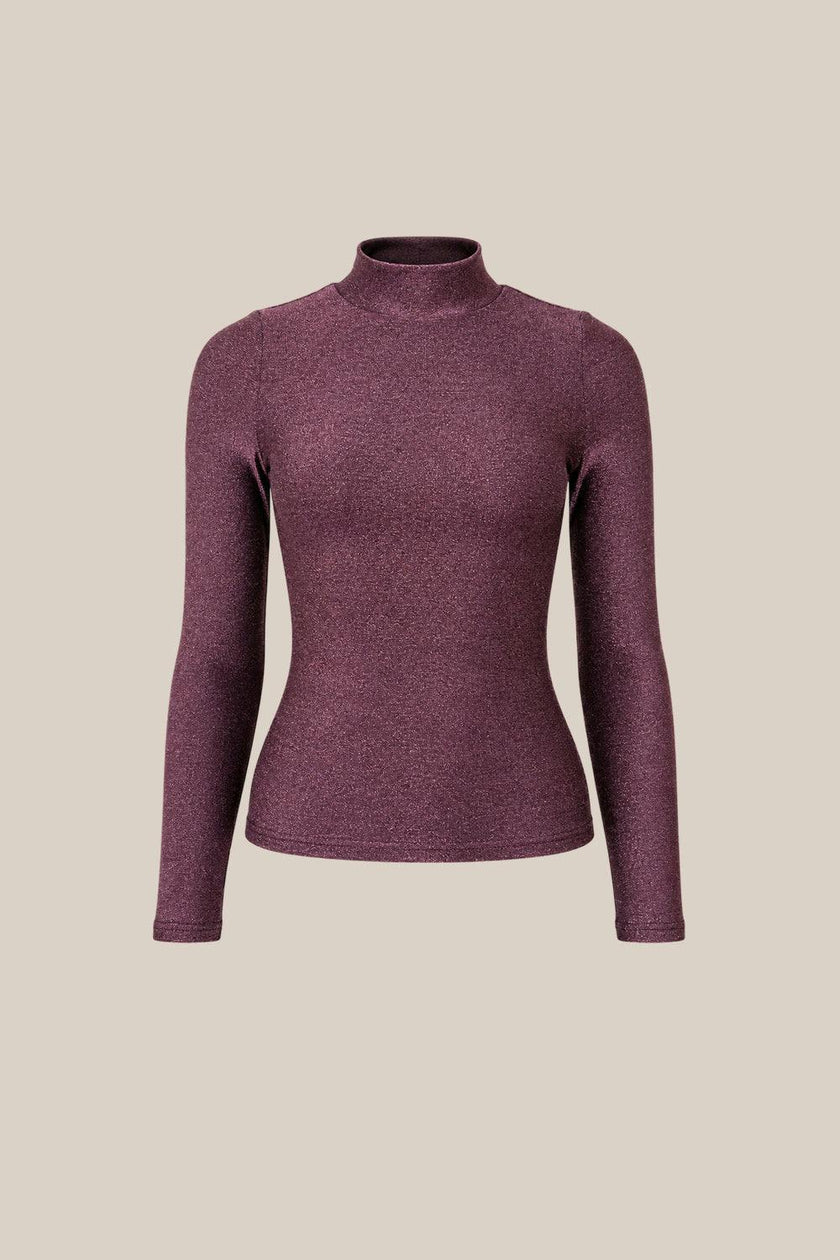 Ava Top in Sangria