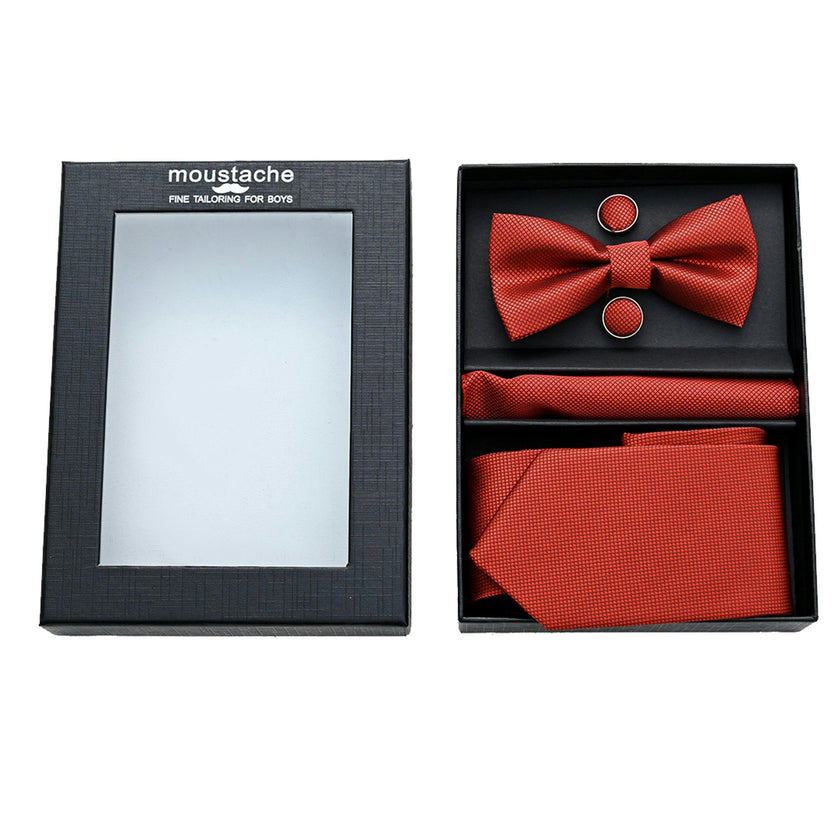 Orange Tie Set